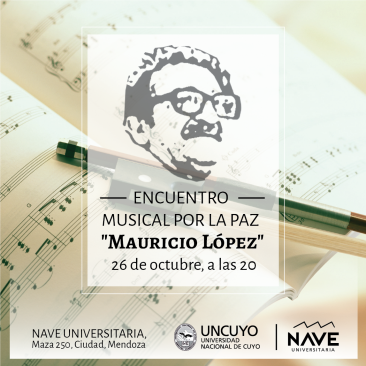 imagen Músicos locales actuarán por la paz en la Nave Universitaria