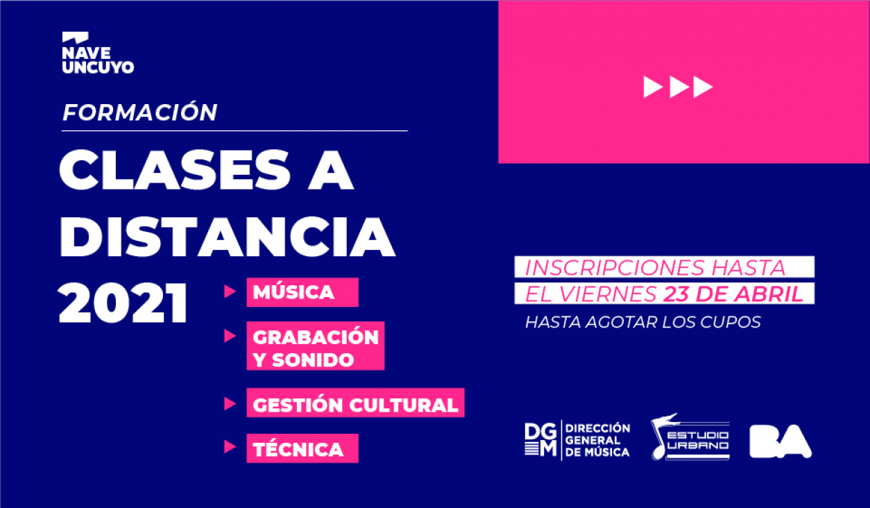 imagen La Nave UNCUYO te invita a participar de los cursos que brinda Estudio Urbano