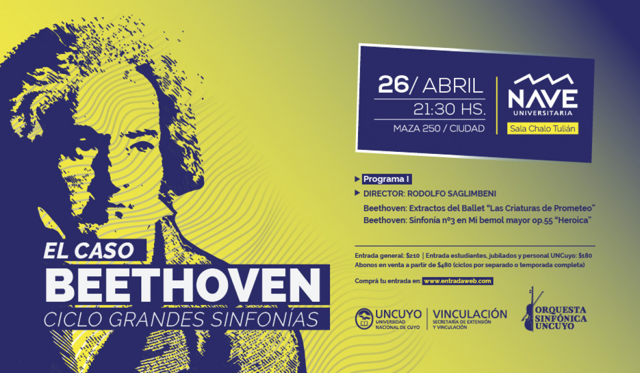 imagen Con el programa «El Caso Beethoven» comienza el ciclo dedicado a las Grandes Sinfonías