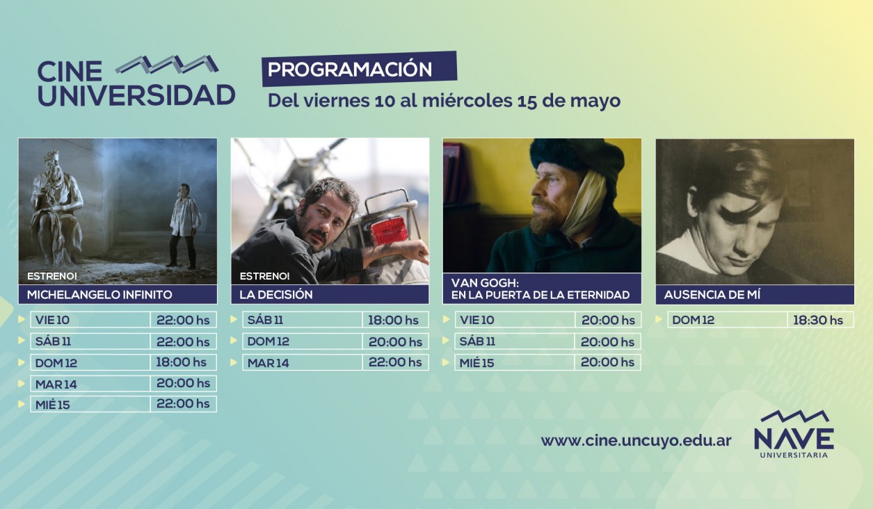 imagen Programación Cine Universidad del 9 al 15 de mayo