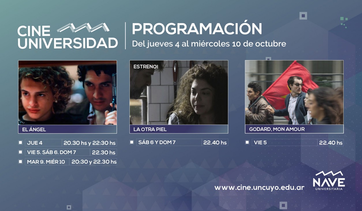 imagen Programación de Cine Universidad del 4 al 10 de octubre