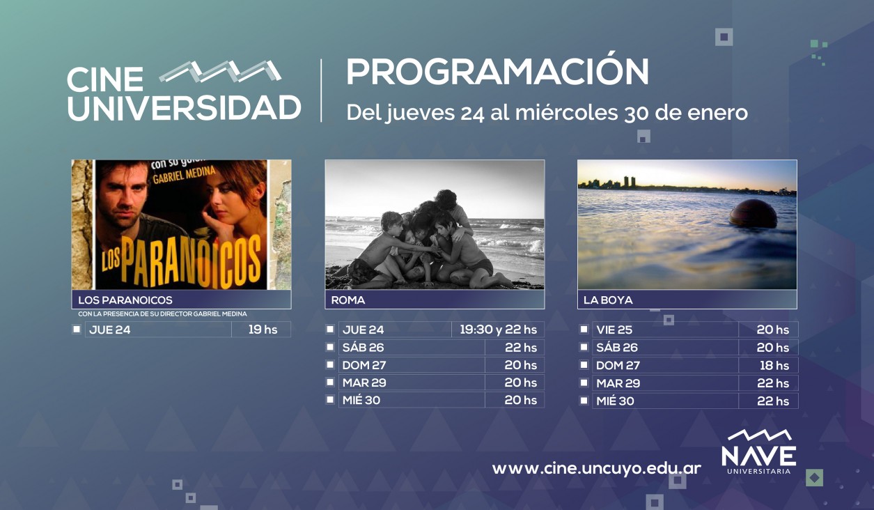 imagen El Cine Universidad comienza su Ciclo 2019 de proyecciones