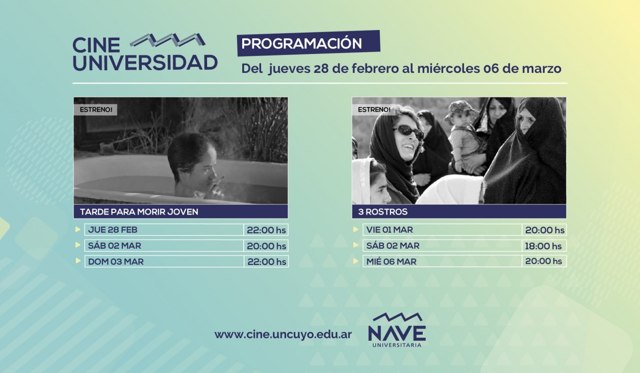 imagen Programación Cine Universidad del 28 de febrero al 6 de marzo