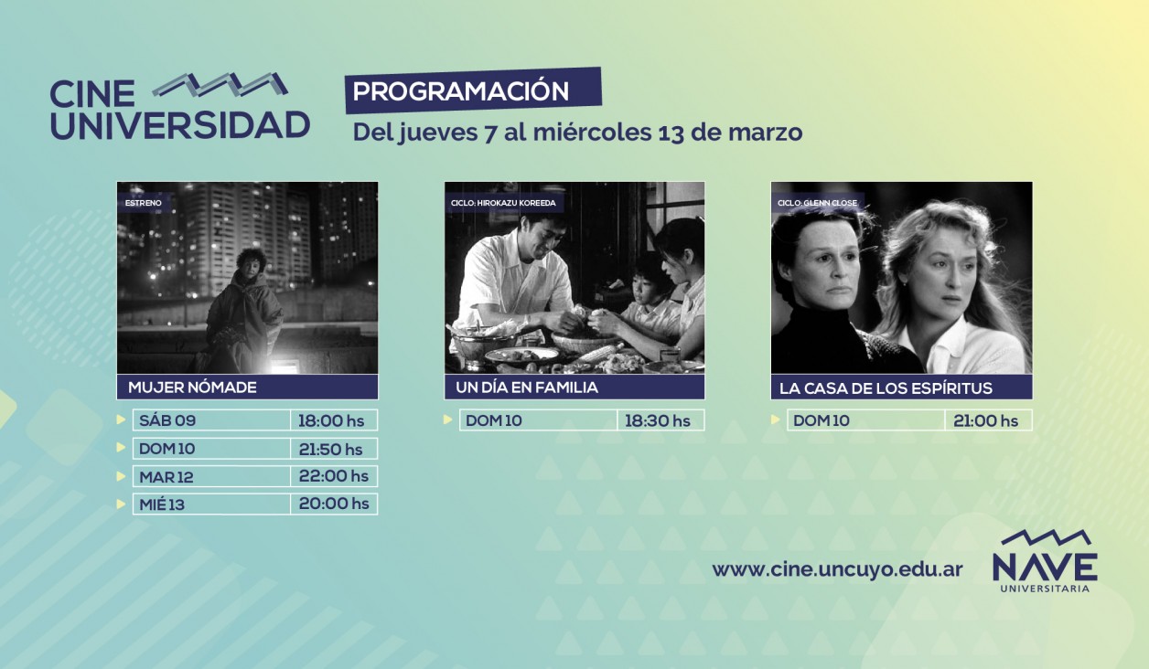 imagen Programación Cine Universidad del 7 al 13 de marzo