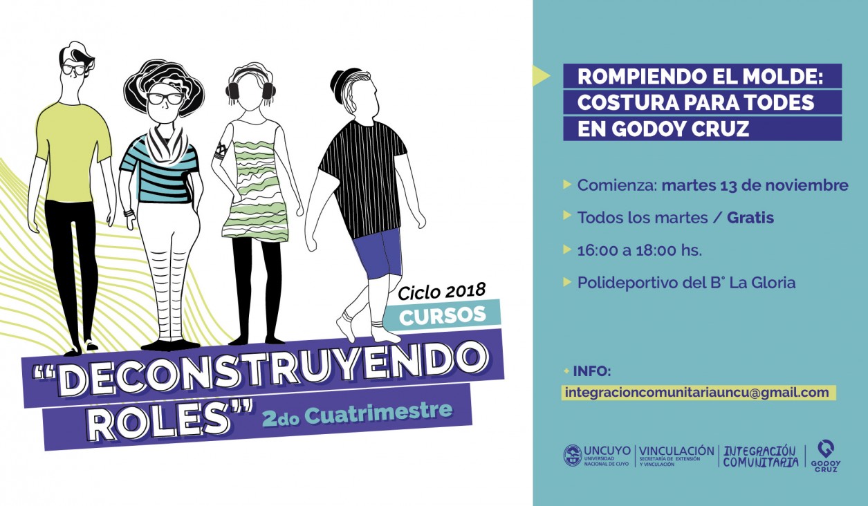 imagen Curso gratuito de costura en Godoy Cruz