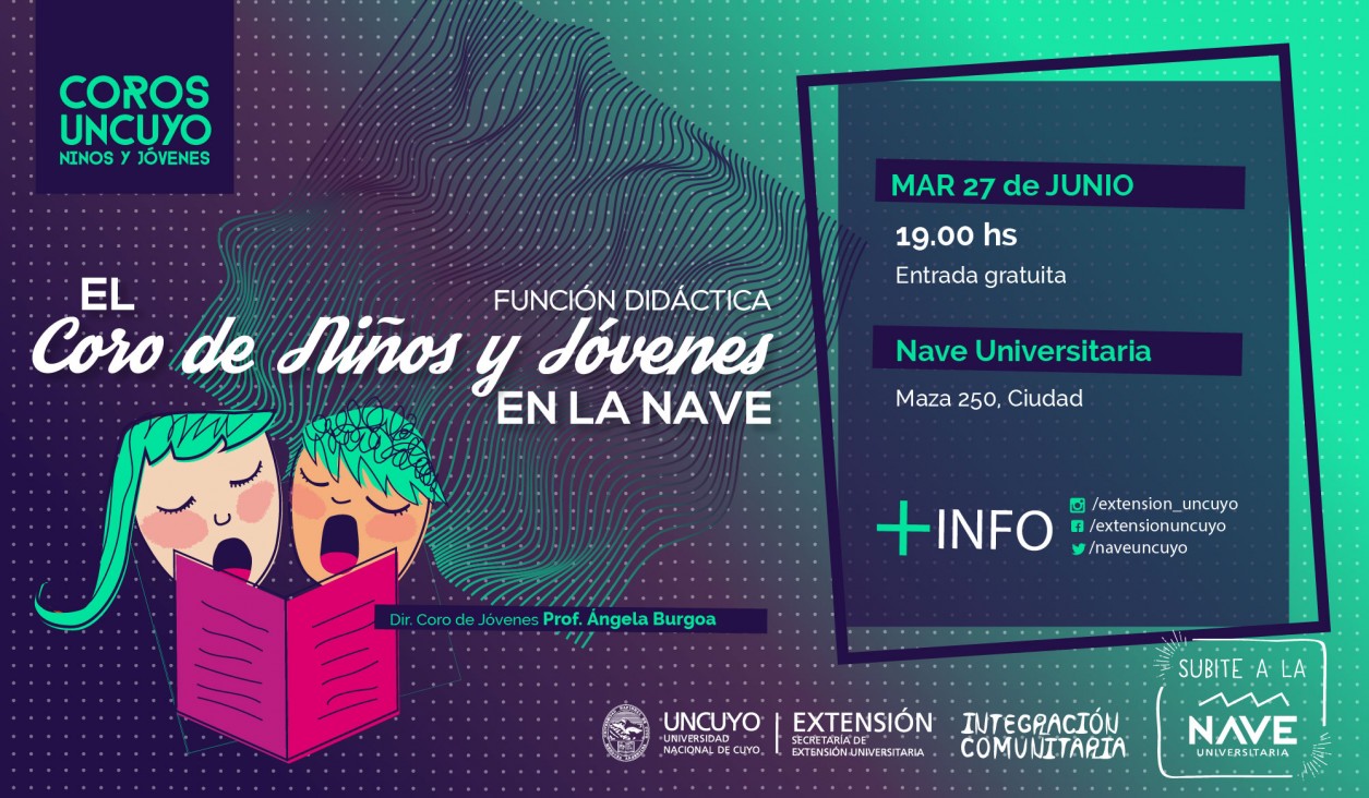 imagen Nuevo concierto didáctico del Coro de Niños y Jóvenes en la Nave Universitaria