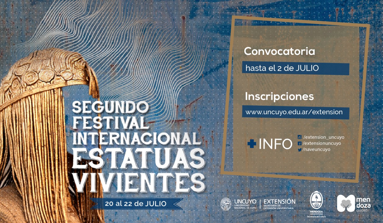 imagen Convocatoria para participar del Segundo Festival Internacional de Estatuas Vivientes