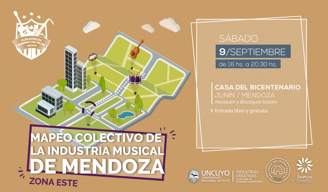 imagen Se viene el Mapeo Colectivo de la Industria Musical en la Zona Este