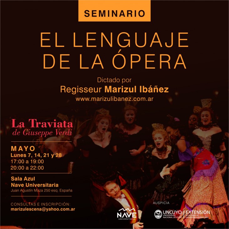 imagen Se brindará un Seminario sobre el Lenguaje de la Ópera 