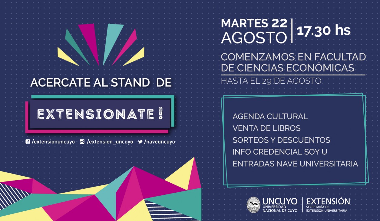 imagen Inician las actividades del Stand "Extensionate!"