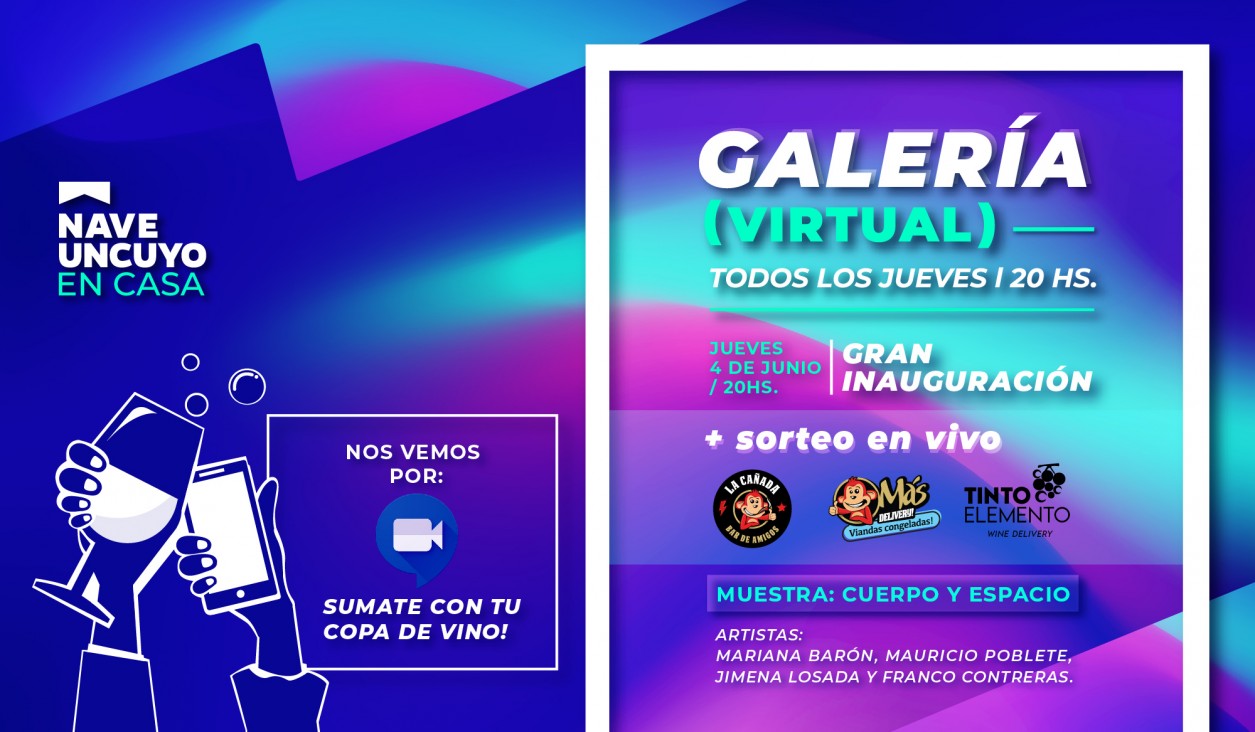 imagen Nace un nuevo espacio para artistas locales: Galeria virtual de la Nave UNCUYO