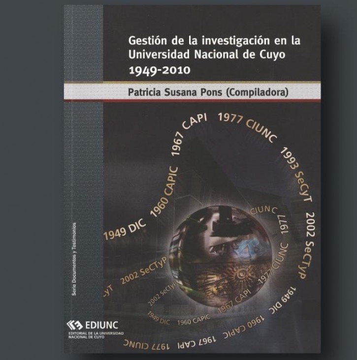 imagen La historia de la investigación en la UNCuyo en un nuevo libro de EDIUNC