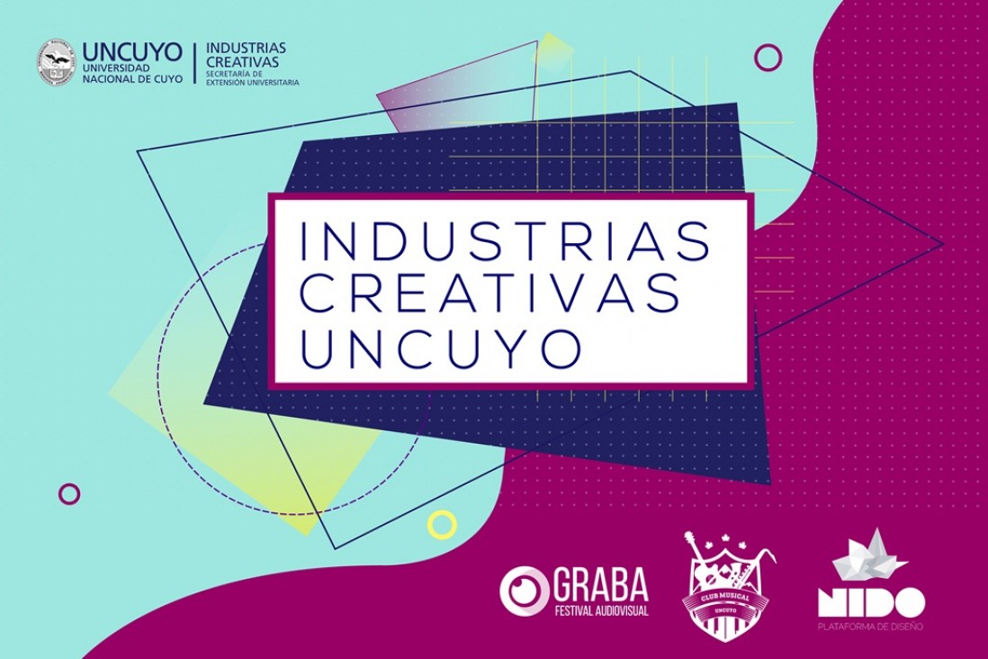 imagen Industrias Creativas de la UNCuyo arranca agosto con un Ciclo de creatividad digital