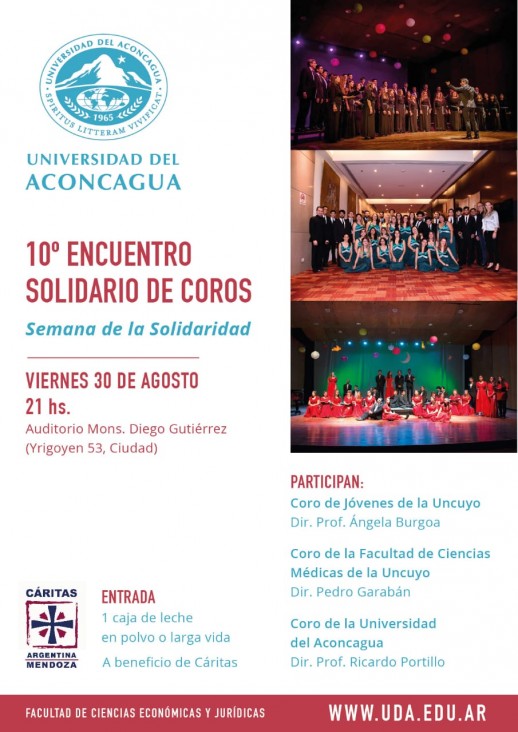 imagen El Coro de Jóvenes formará parte del 10º Encuentro Solidario de Coros