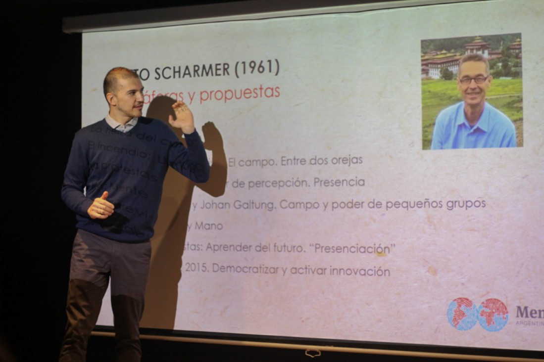 imagen   Se realizó la Charla Claves para entender a Otto Scharmer