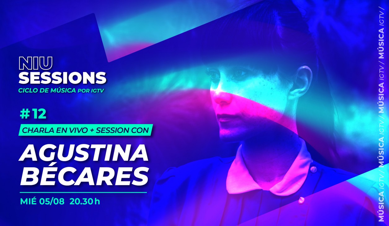 imagen Agustina Bécares comparte sus canciones en una nueva NiU Sessions