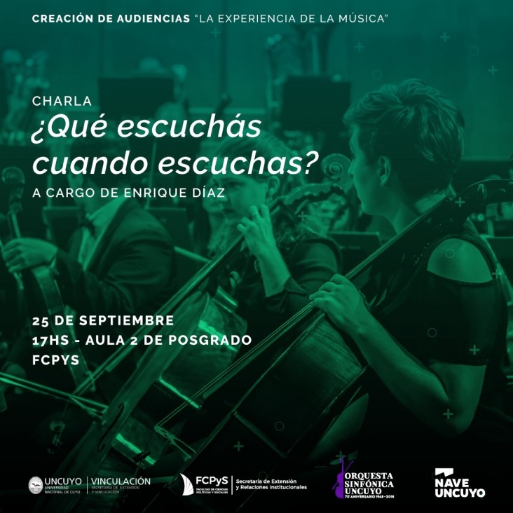 imagen La Orquesta Sinfónica ofrecerá una charla para experimentar en la música