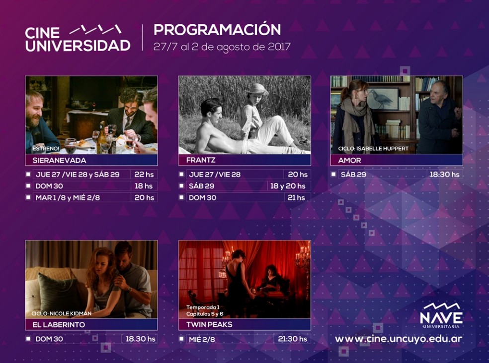 imagen El cine te espera para disfrutar de su nueva programación semanal