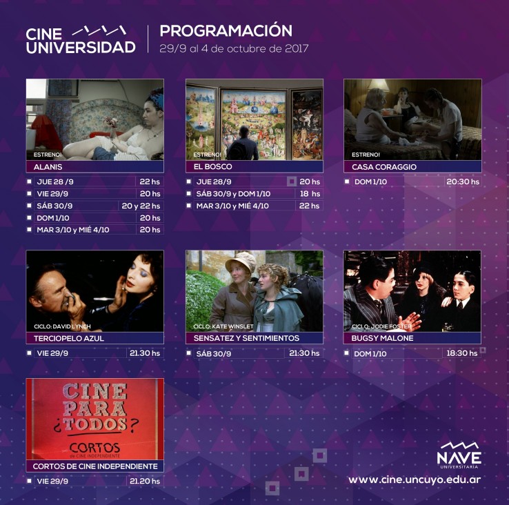 imagen Programación de Cine Universidad