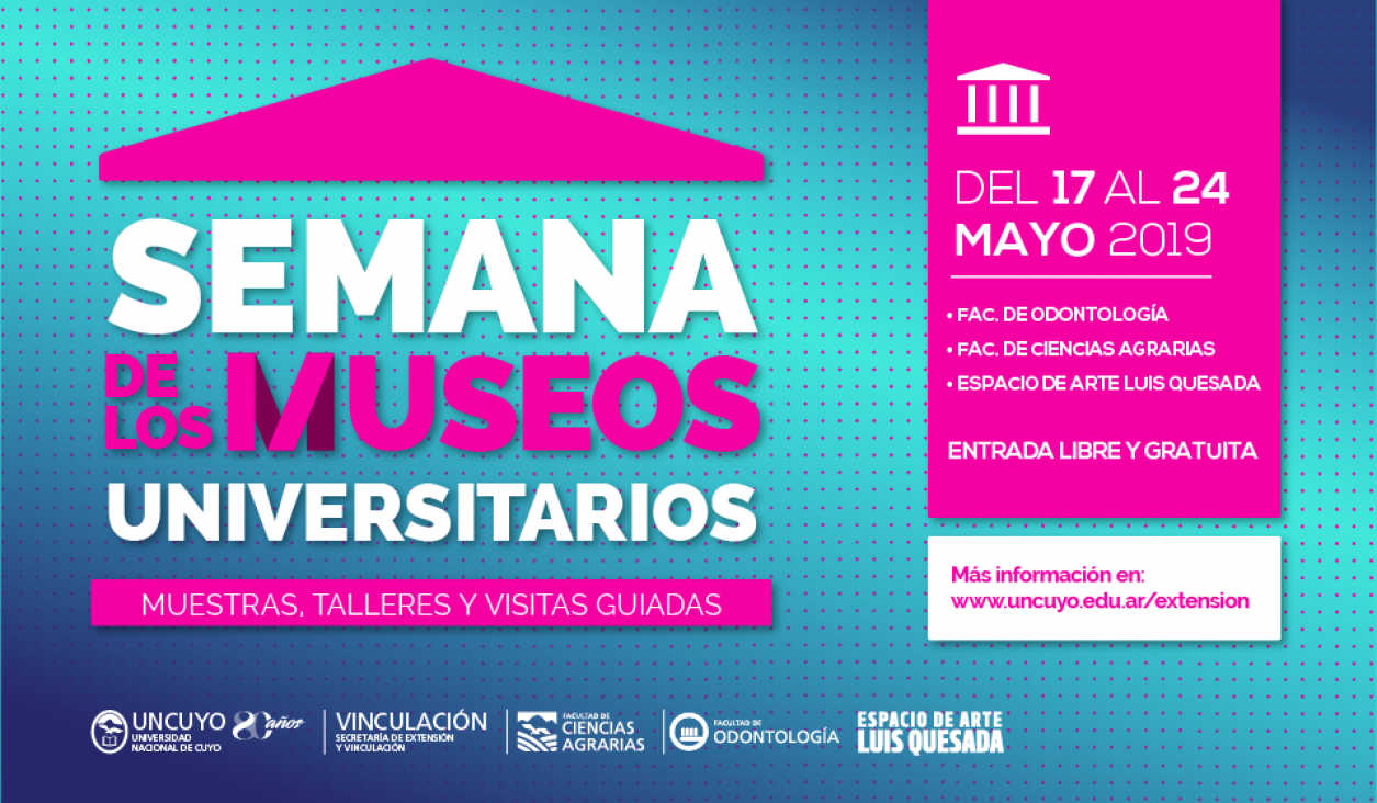 imagen La UNCUYO se suma a la semana de los museos 2019