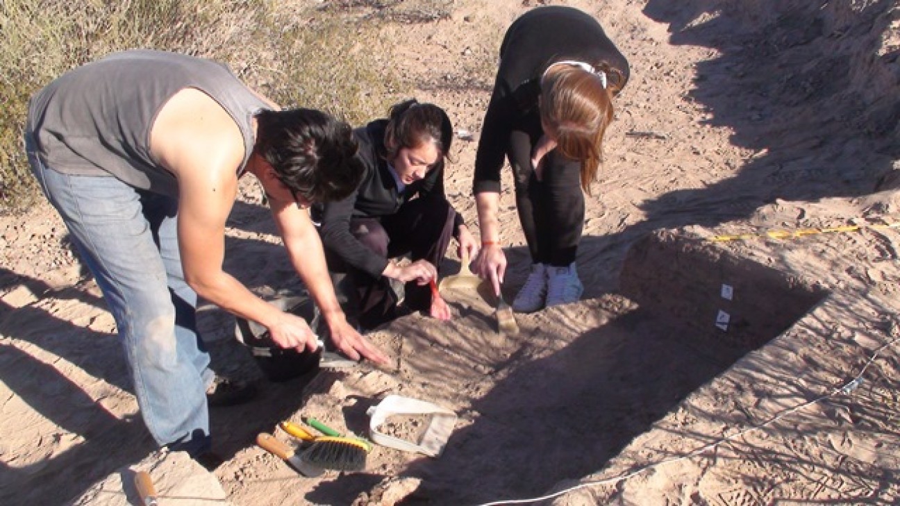 imagen Realizan estudios arqueológicos en Barrancas