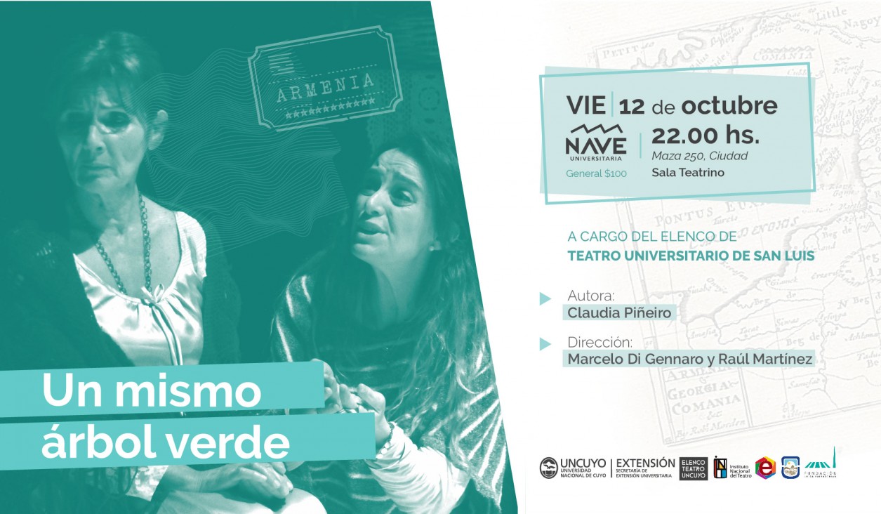 imagen Desde San Luis, se presenta la obra teatral «Un mismo árbol verde»