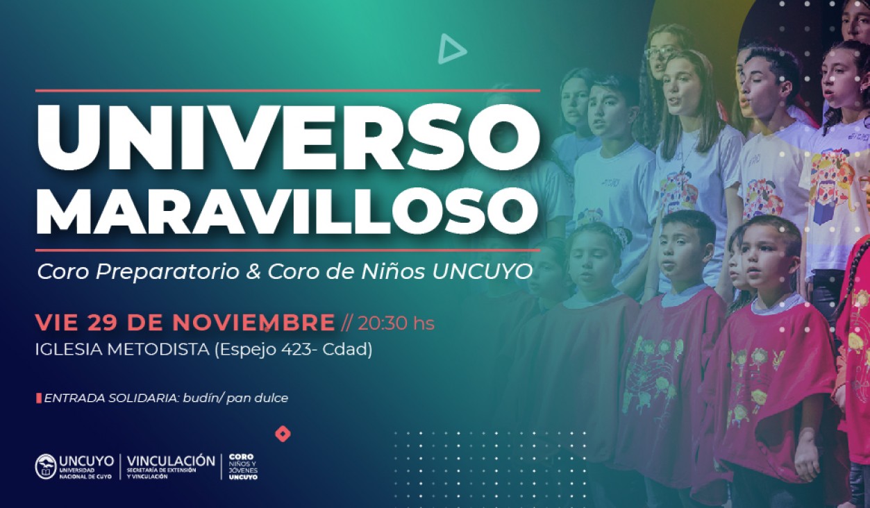 imagen Los Coros de Niños y Preparatorio presentan «Universo Maravilloso»