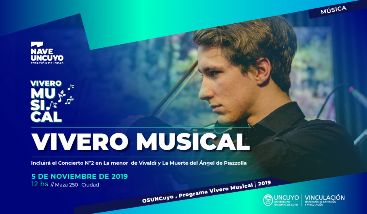 imagen El Vivero Musical se presentará en el marco del Simposio de Química Orgánica