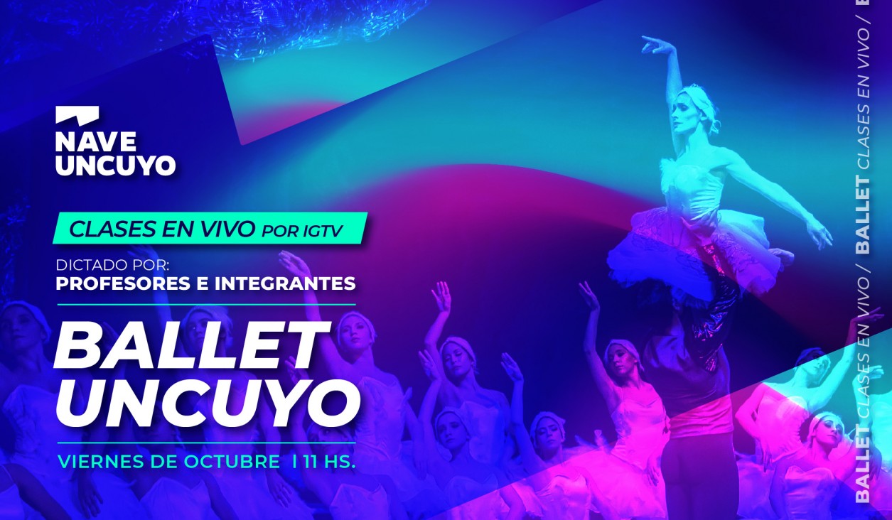 imagen Comienzan las clases en vivo del Ballet de la UNCUYO