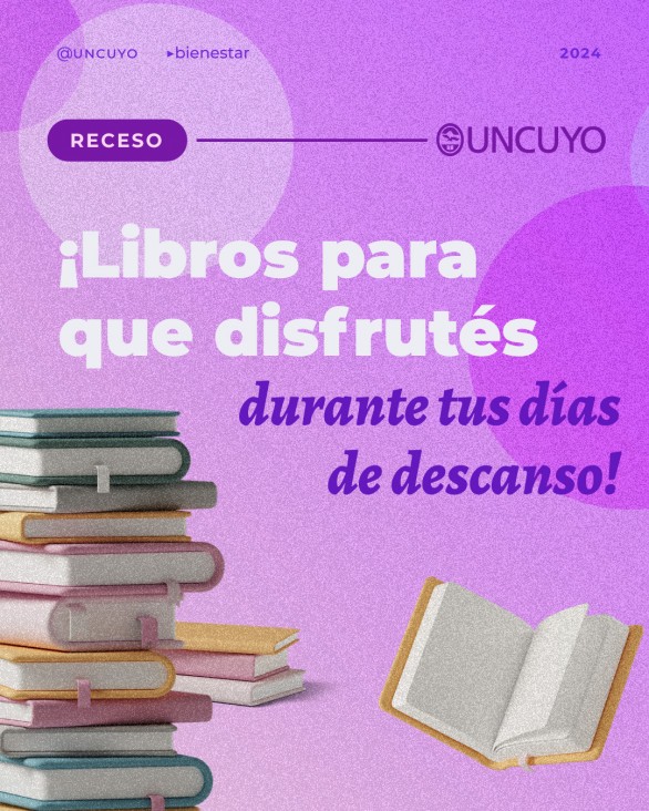 imagen Recomendaciones de libros y series para disfrutar durante tus días de descanso