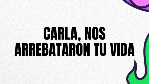 imagen Carla, nos arrebataron tu vida