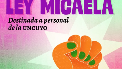 imagen Ley Micaela para personal UNCUYO