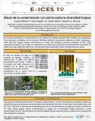 imagen EFECTO DE LA CONTAMINACIÓN CON PLOMO SOBRE LA DIVERSIDAD FÚNGICA