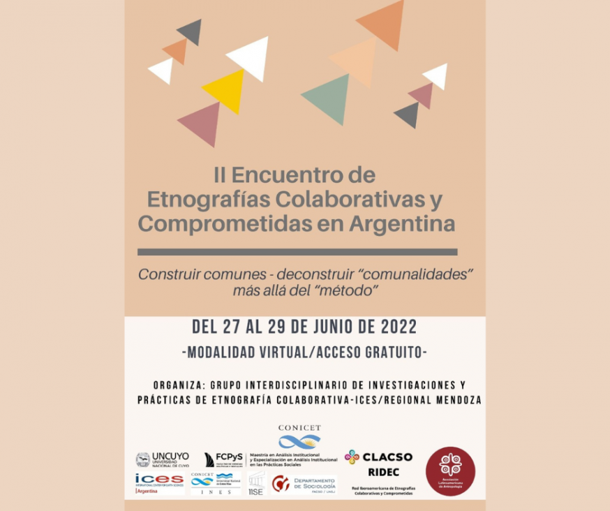 imagen II Encuentro de  Etnografías Colaborativas y Comprometidas en Argentina