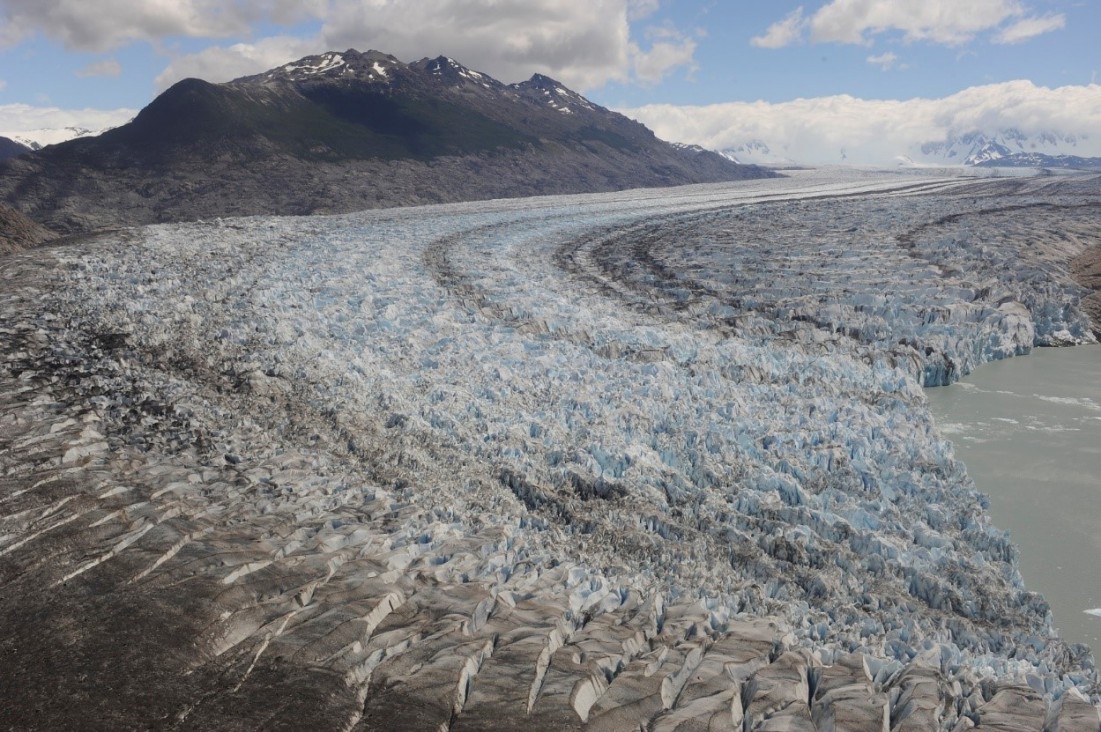 imagen Las capas de hielo de la Patagonia son más profundas de lo que se pensaba