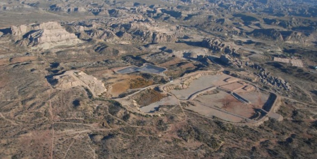 imagen Comenzó la remediación del agua y residuos de Sierra Pintada