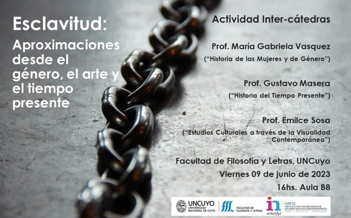 imagen Esclavitud y género: actividad interdisciplinaria