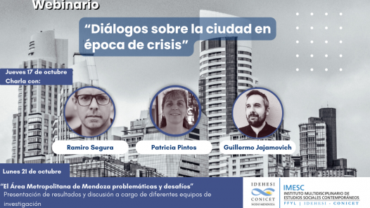 imagen Webinario "Diálogos sobre la ciudad en época de crisis"