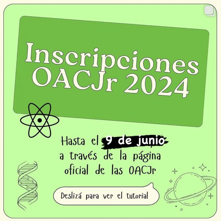 imagen Se extiende la inscripción para la Olimpíada 2024