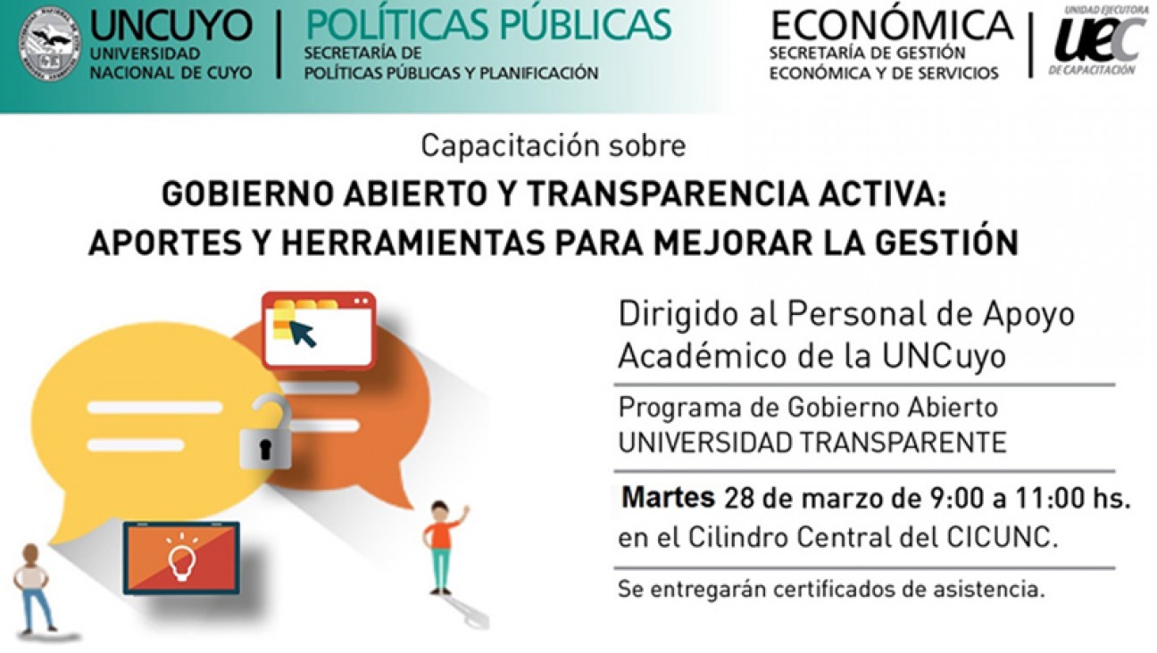 imagen Capacitación sobre Gobierno Abierto y Transparencia Activa