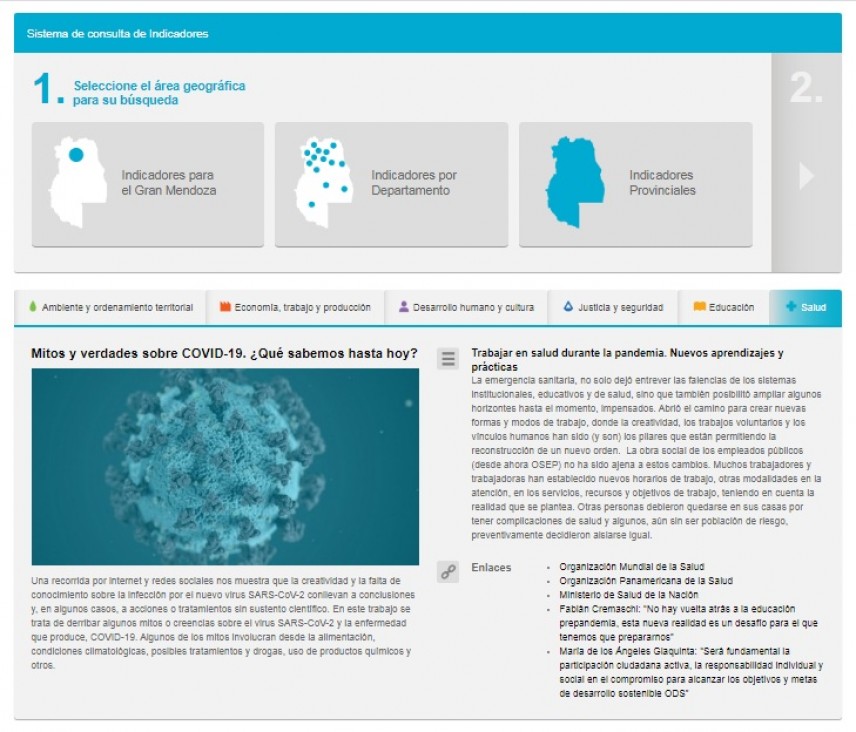 imagen Conocé los artículos y los indicadores publicados en la PiPP sobre Covid 19