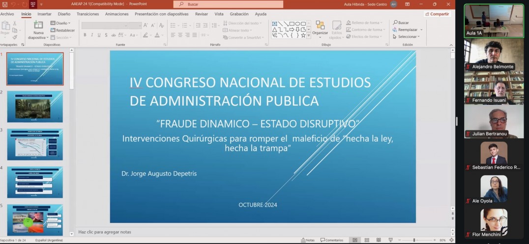 imagen El APP participó del IV Congreso Nacional de Estudios de Administración Pública 