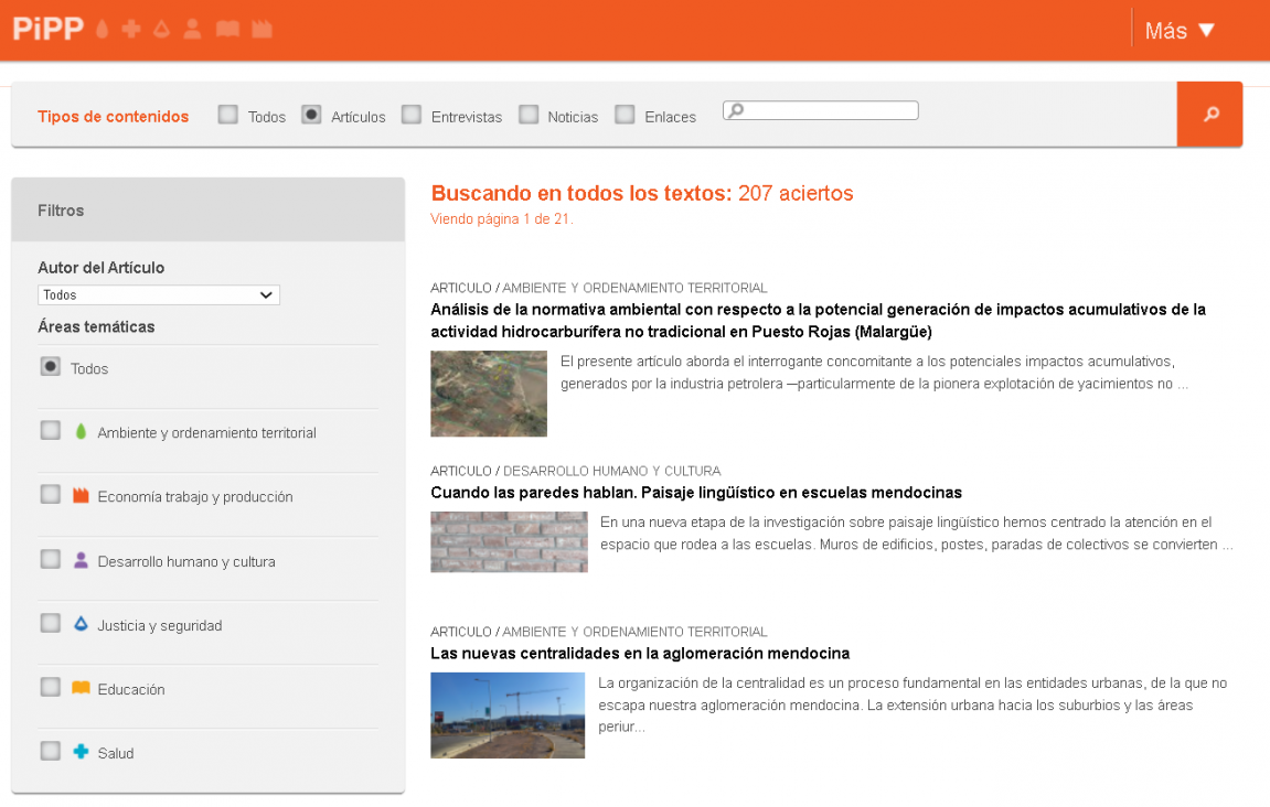 imagen La PiPP superó los 200 artículos