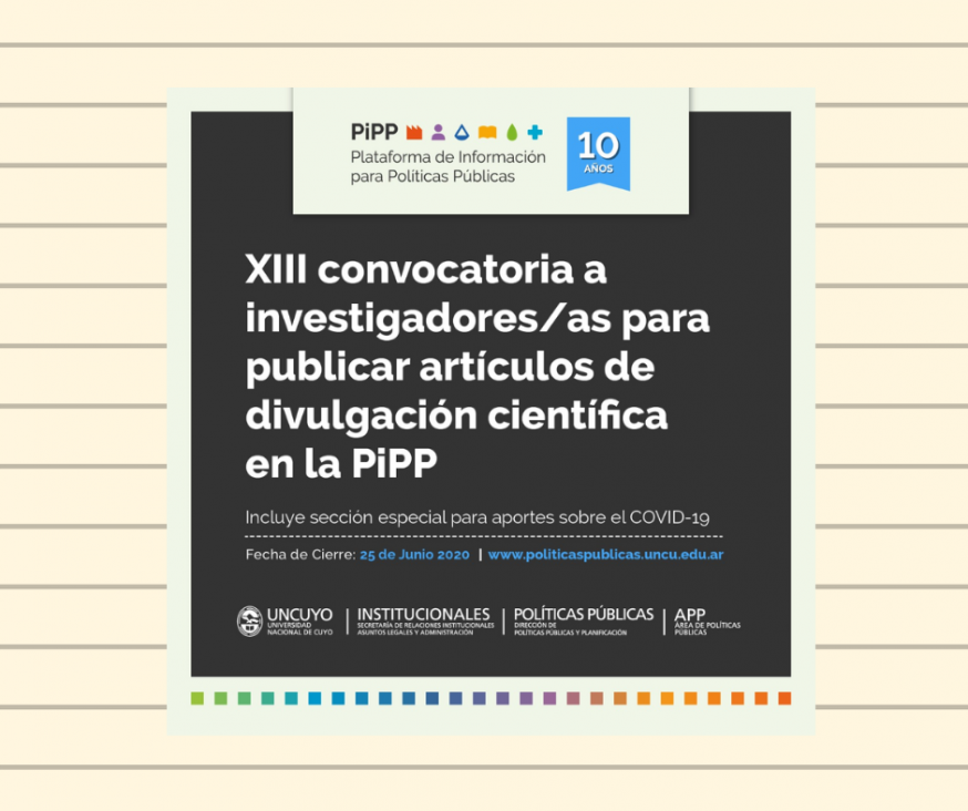 imagen Convocan a publicar artículos en la plataforma de políticas públicas