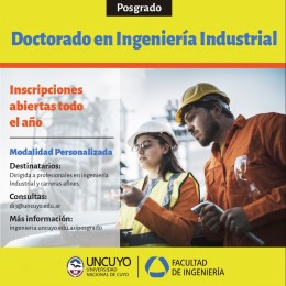 imagen Doctorado en Ingeniería Industrial