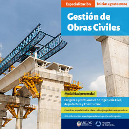 imagen Especialización en Gestión de Obras Civiles