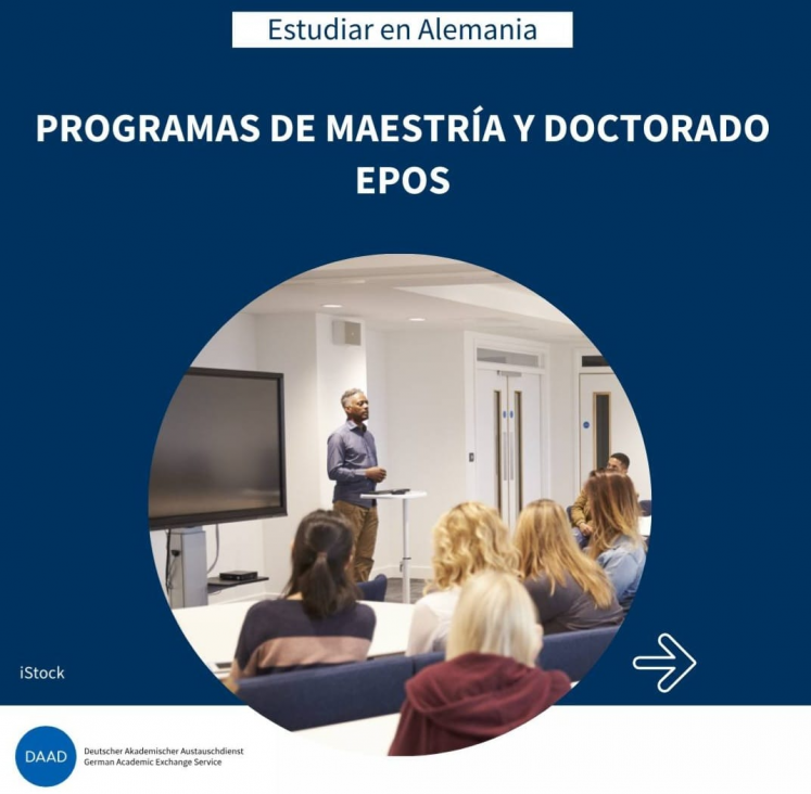 imagen Becas EPOS para posgrados en Alemania