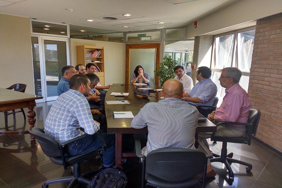 imagen Reunión entre CONICET y UNCUYO con investigadores sobre propiedad intelectual