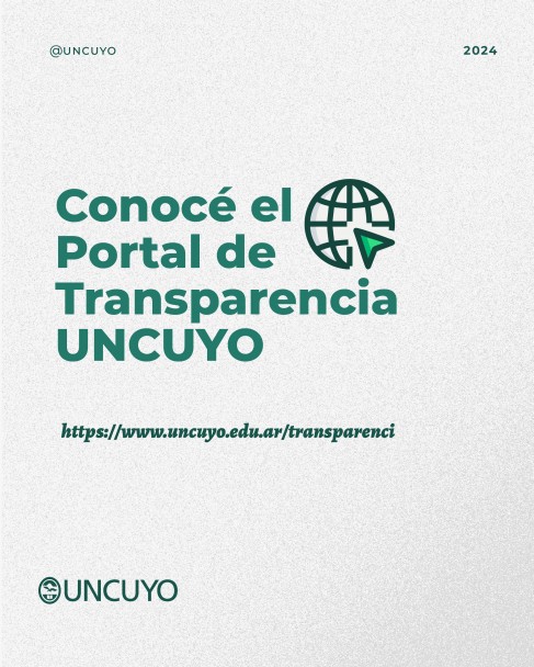 imagen La UNCUYO es la sexta institución más transparente del país