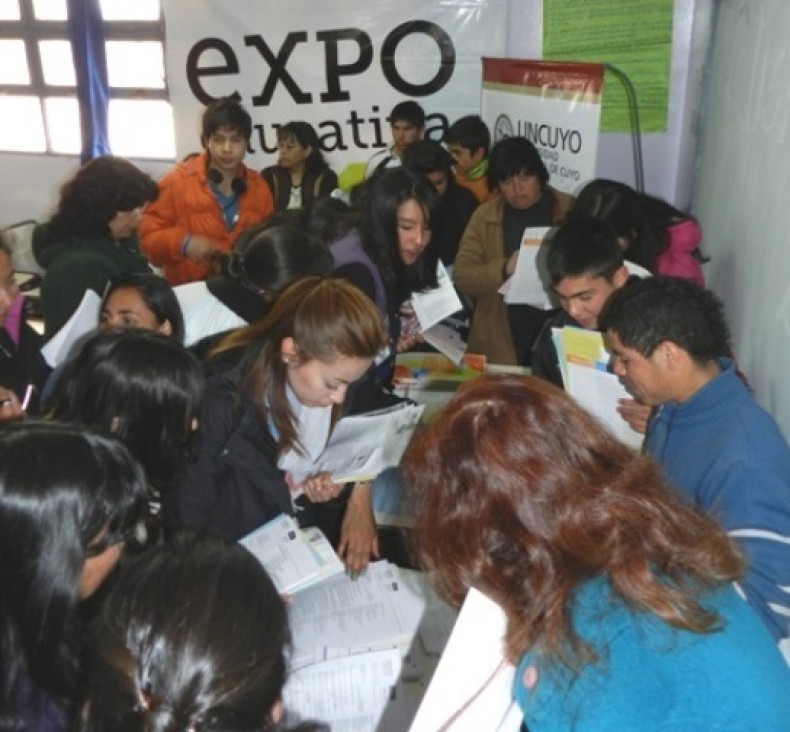 imagen Uspallata recibió por primera vez la Expo Educativa de la Universidad